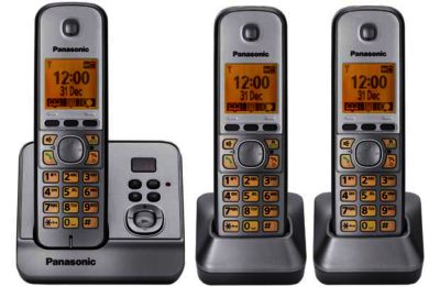 Panasonic Cordless Telephone with Answer Machine - Triple